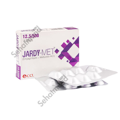 Jardy-Met Tablets 12.5/500mg