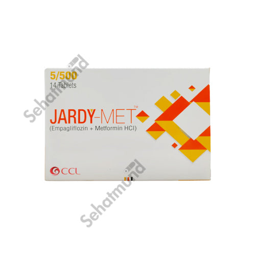 Jardy-Met Tablets 5/500mg
