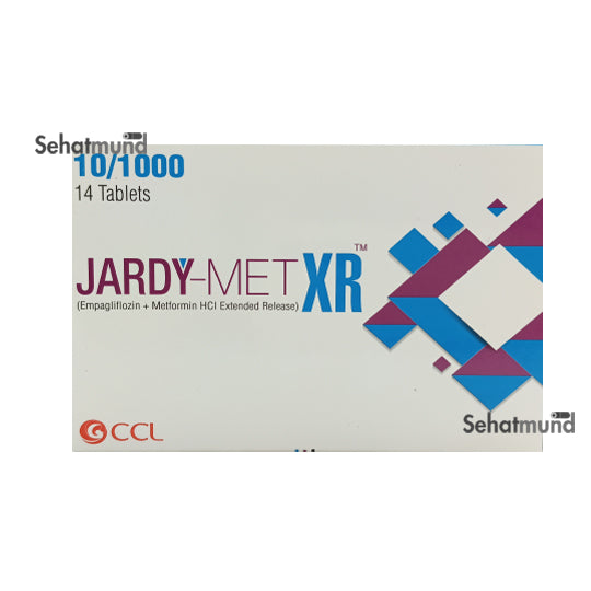 Jardy Met Xr Tablets 10mg/1000mg