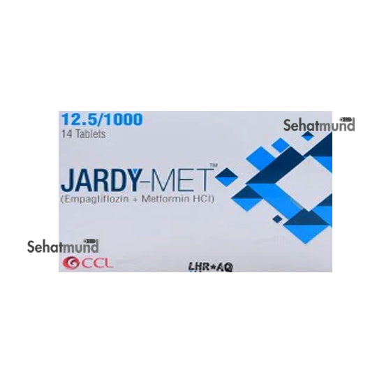 Jardy Met Xr Tablets 12.5mg/1000mg