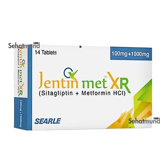 Jentin Met XR Tablets 100/1000mg