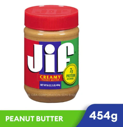 Jif Spread Peanut Butter Creamy 454g