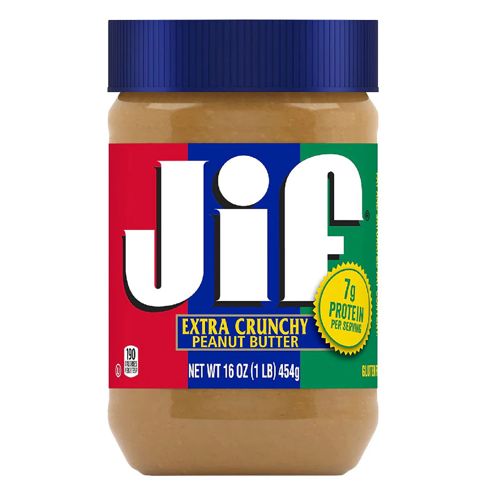 Jif Spread Peanut Butter Extra Crunch 454g