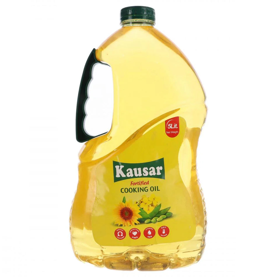 Kausar Cooking Oil Bottle 5 liter