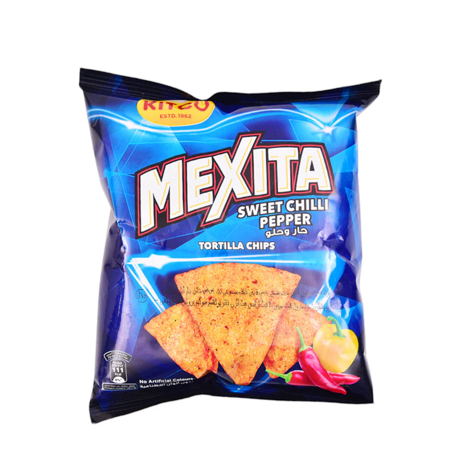 Kitco Mexita Tortilla Chips Sweet Chilli & Pepper 23g
