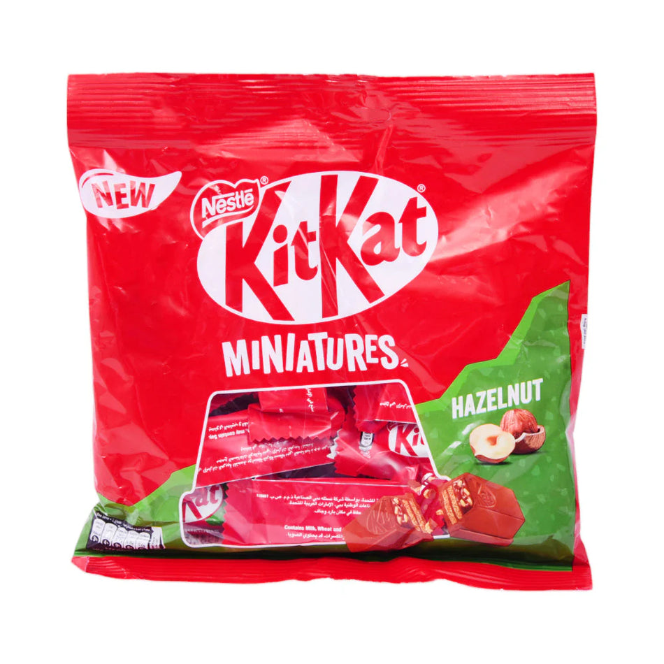 KitKat Miniature Chocolate Hazelnut Pouch 107g