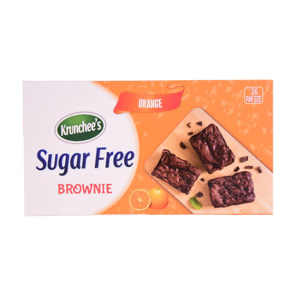 Krunchies Sugar Free Brownies Orange 100g