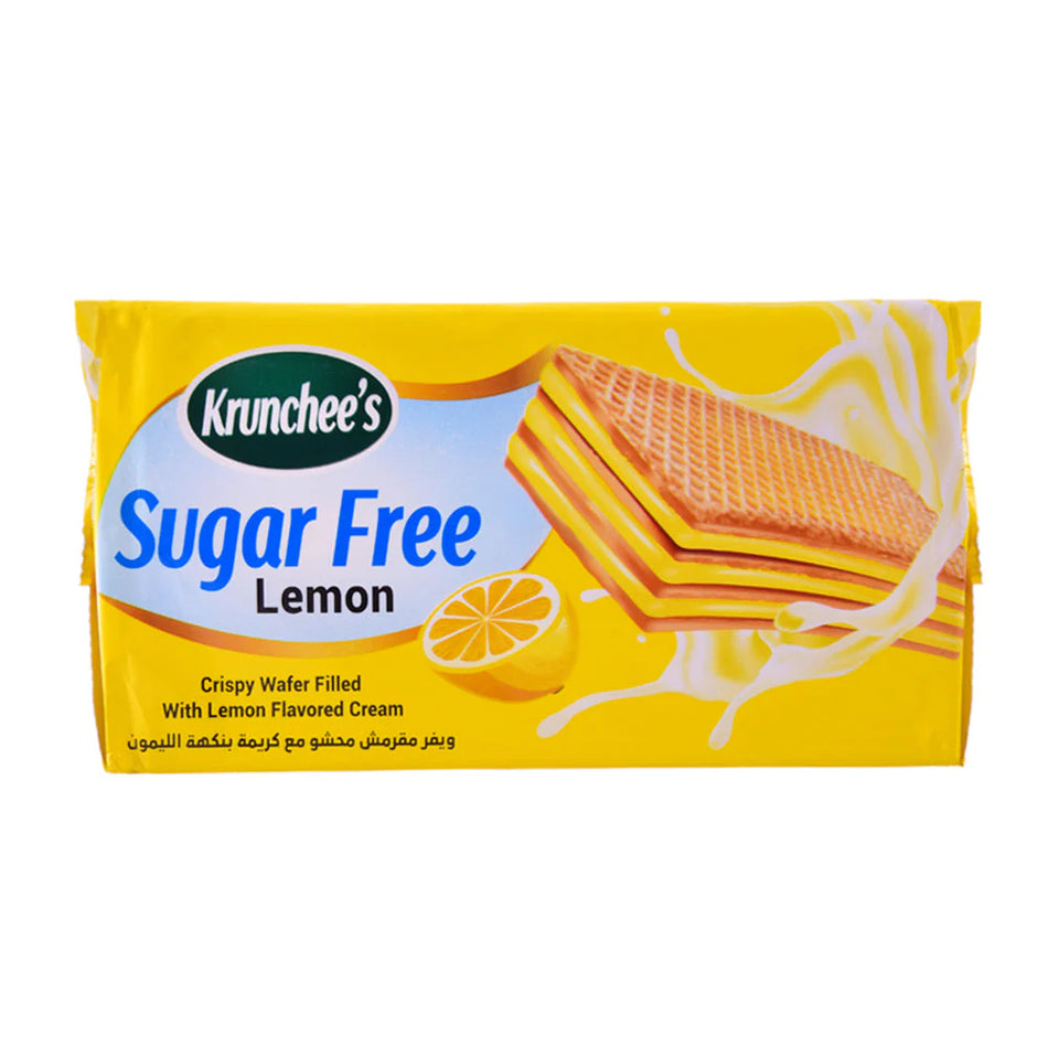 Krunchies Sugar Free Wafer Lemon 100g