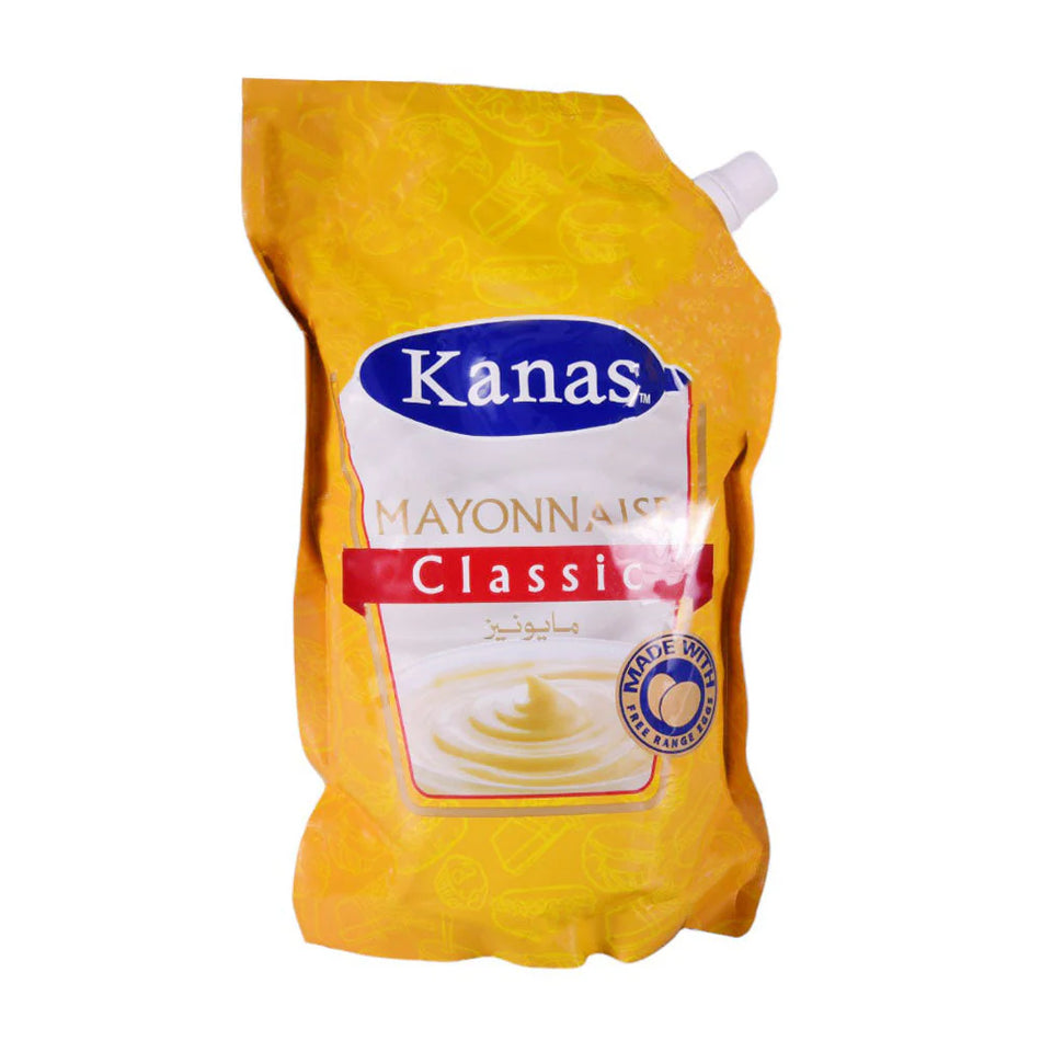 Kanas Classic Mayonnaise Pouch 1LTR