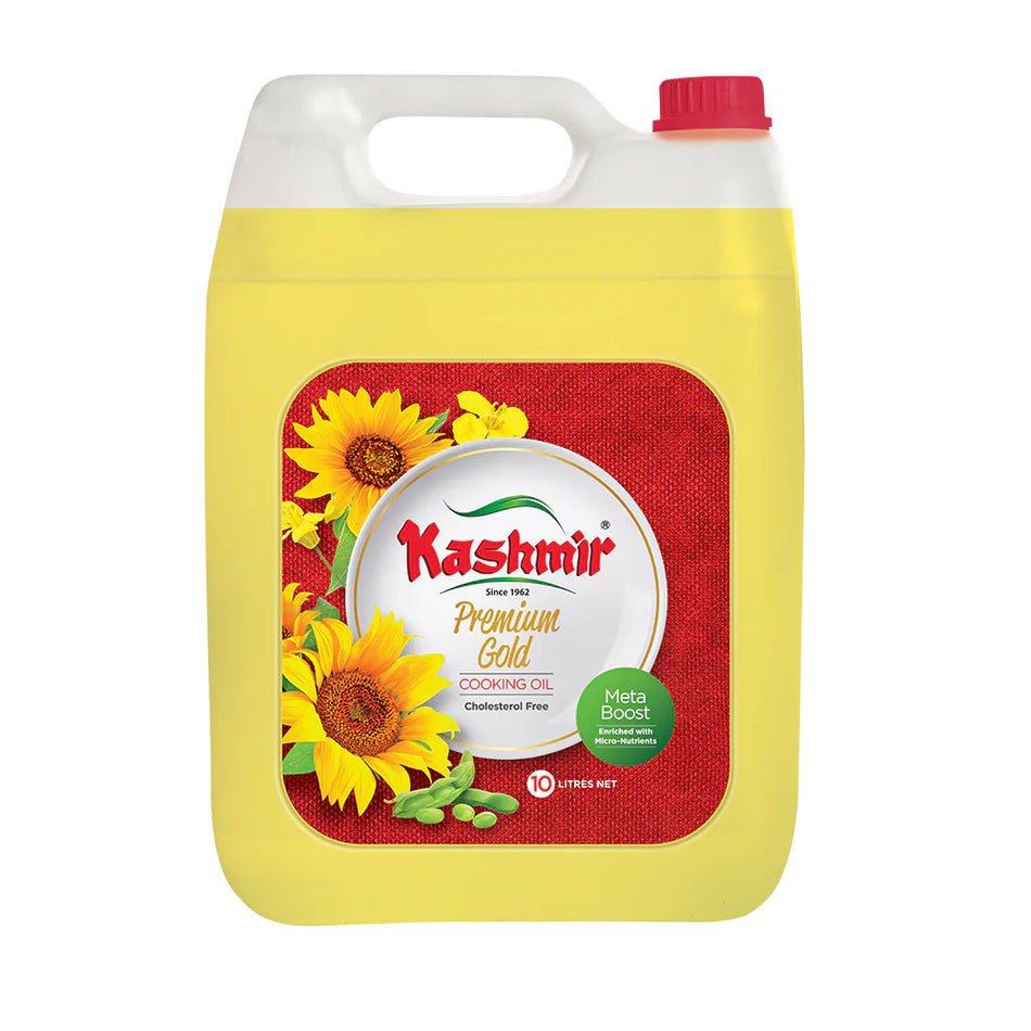 Kashmir Premium Gold Cooking Oil 10 liter