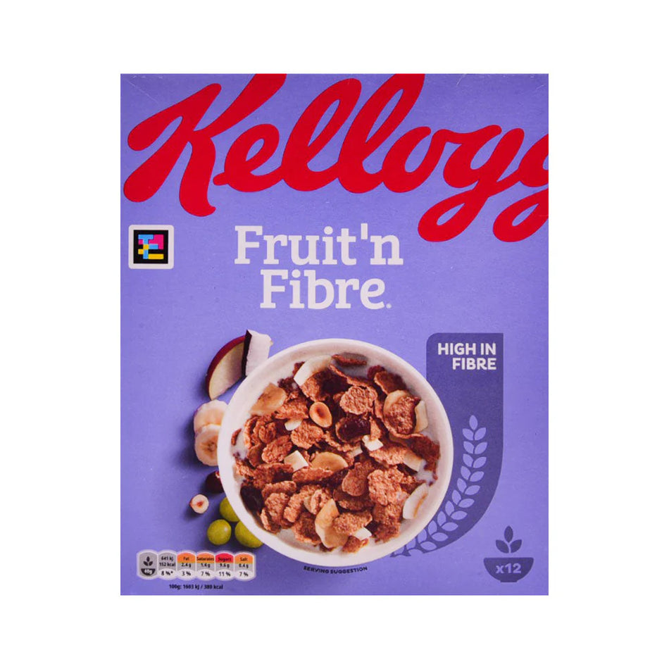 Kelloggs Cereal Fruit N Fiber 500g