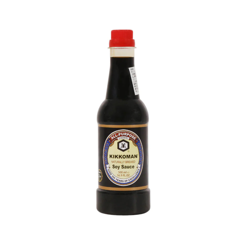 Kikkoman Soy Sauce Naturally Brewed 500ml