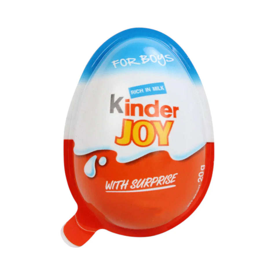 Kinder Joy Rich in Milk with Surprise for Boy 20g