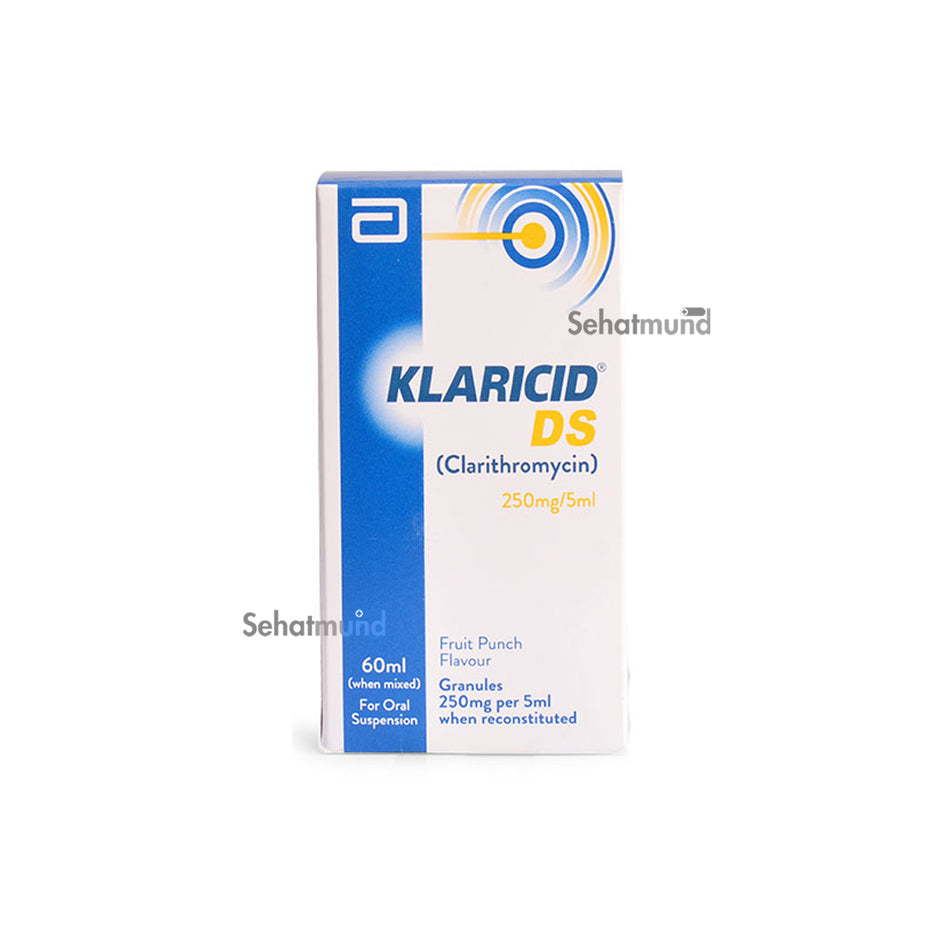 Klaricid DS Syrup 250/5ml 60ml