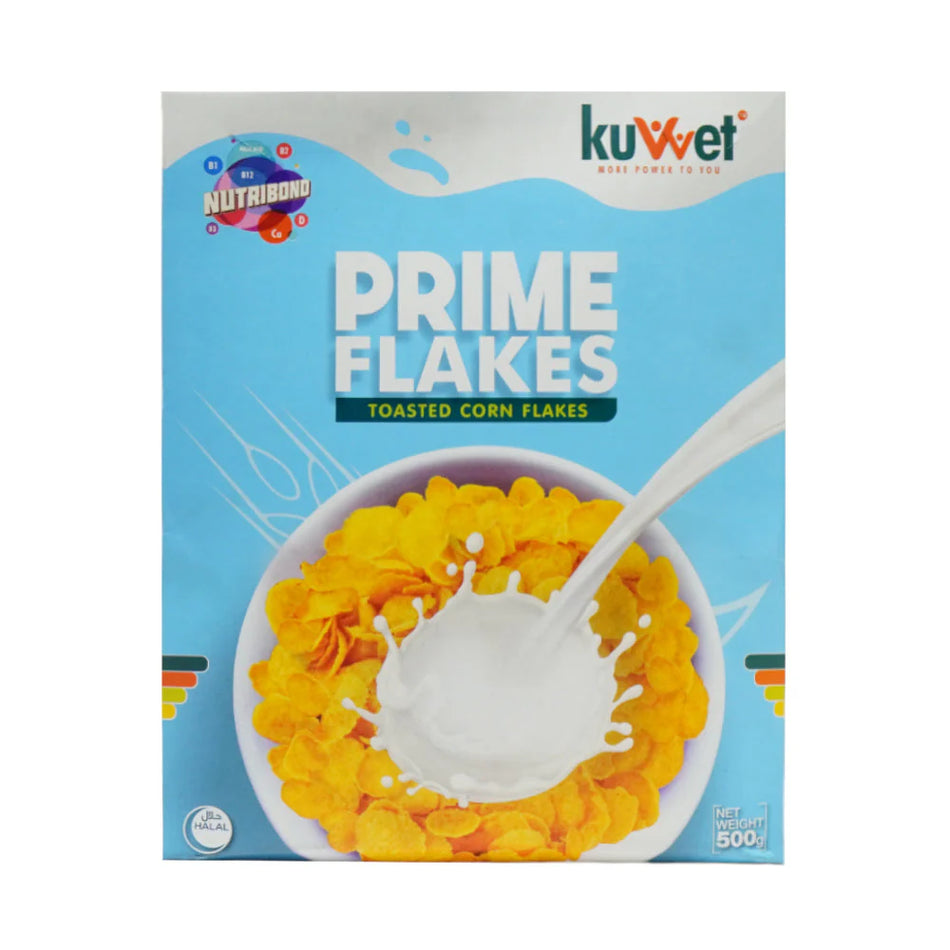 Kuvvet Prime Flakes Toasted Corn Flakes 500g