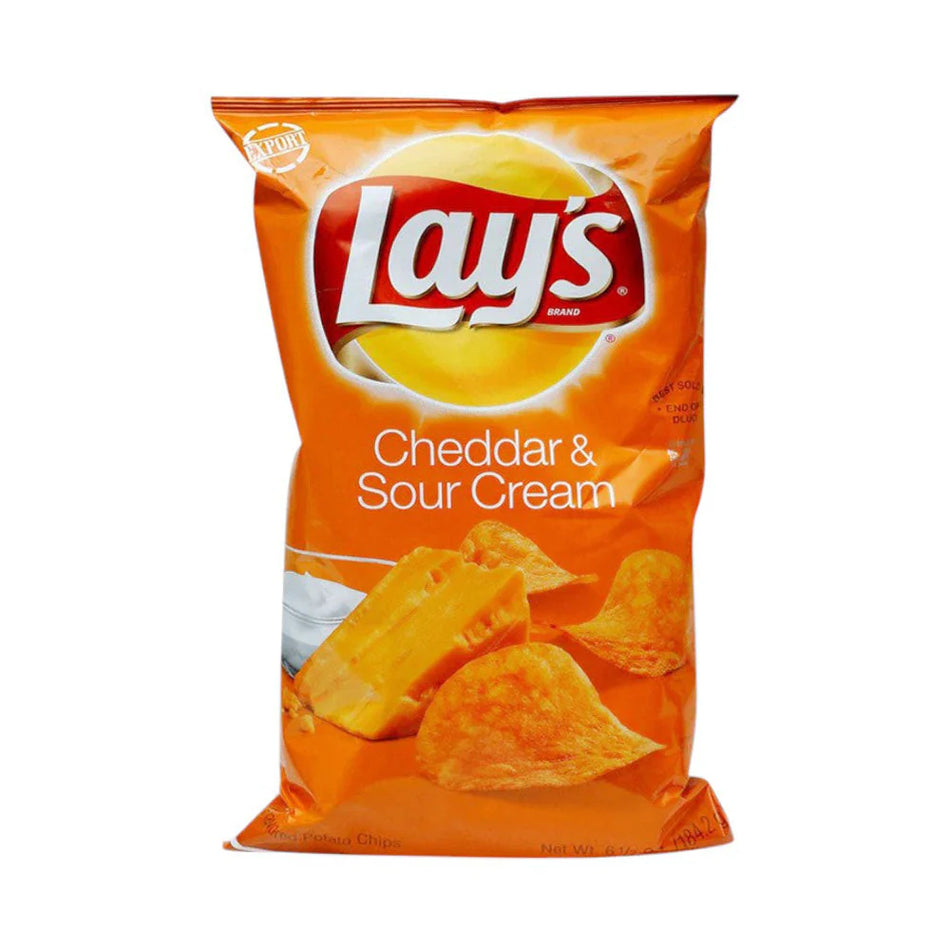 Lays Chips Cheddar And Sour Cream 184.2g