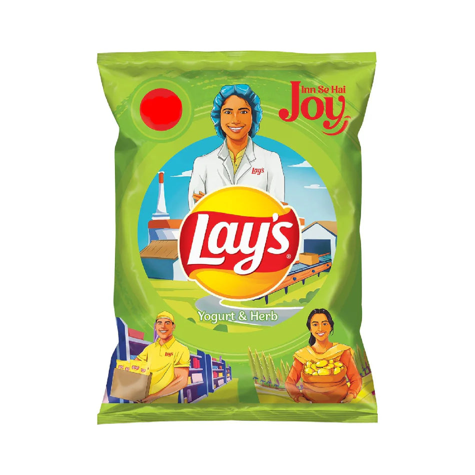 Lays Chips Yogurt & Herb 30g
