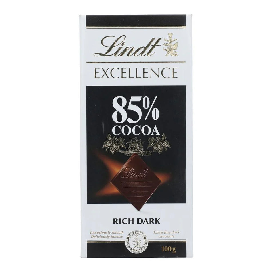 Lindt Excellence Dark Chocolate 85% Cocoa 100g
