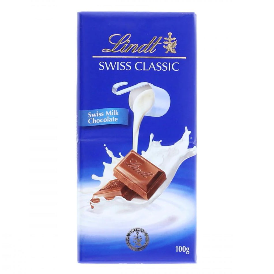 Lindt Swiss Classic Swiss Milk Chocolate 100g
