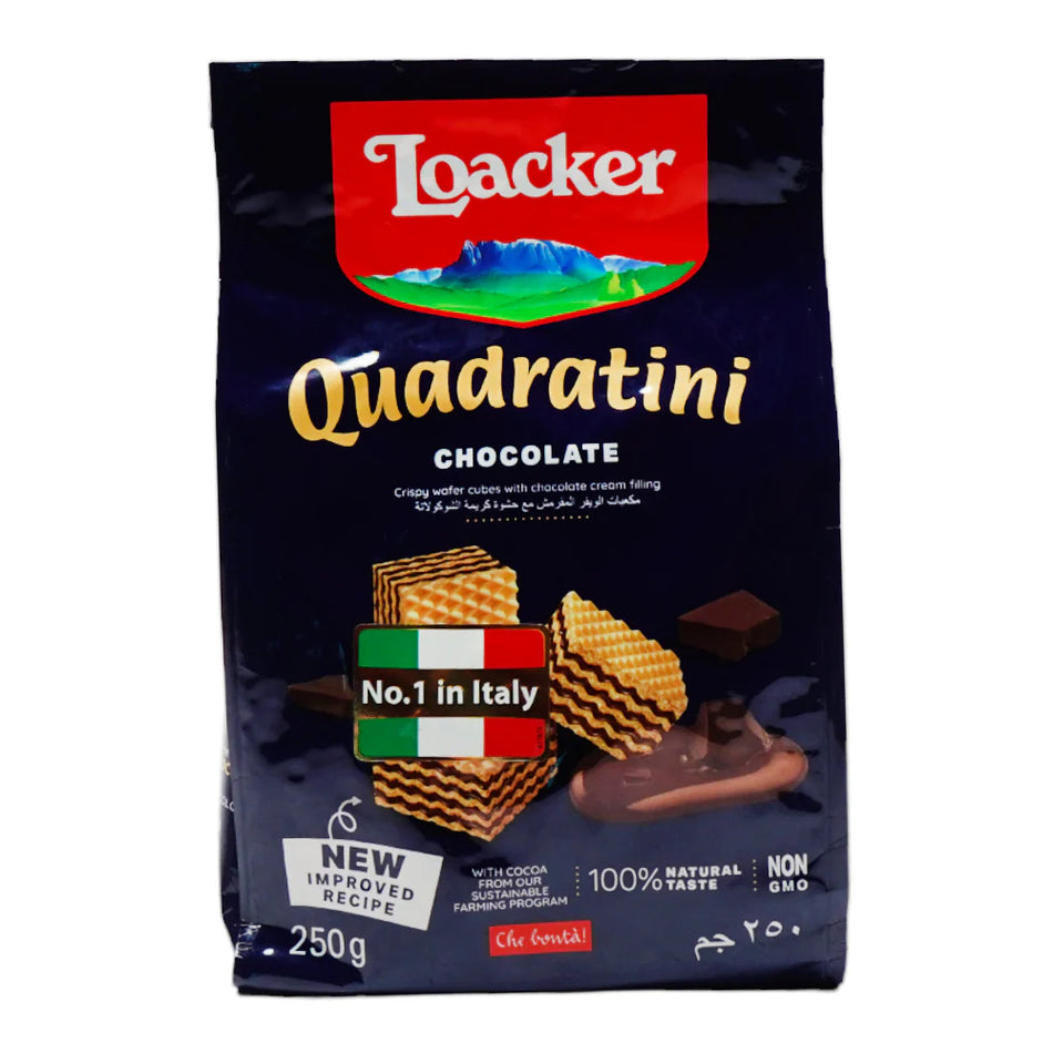 Loacker Quadratini Chocolate 250g