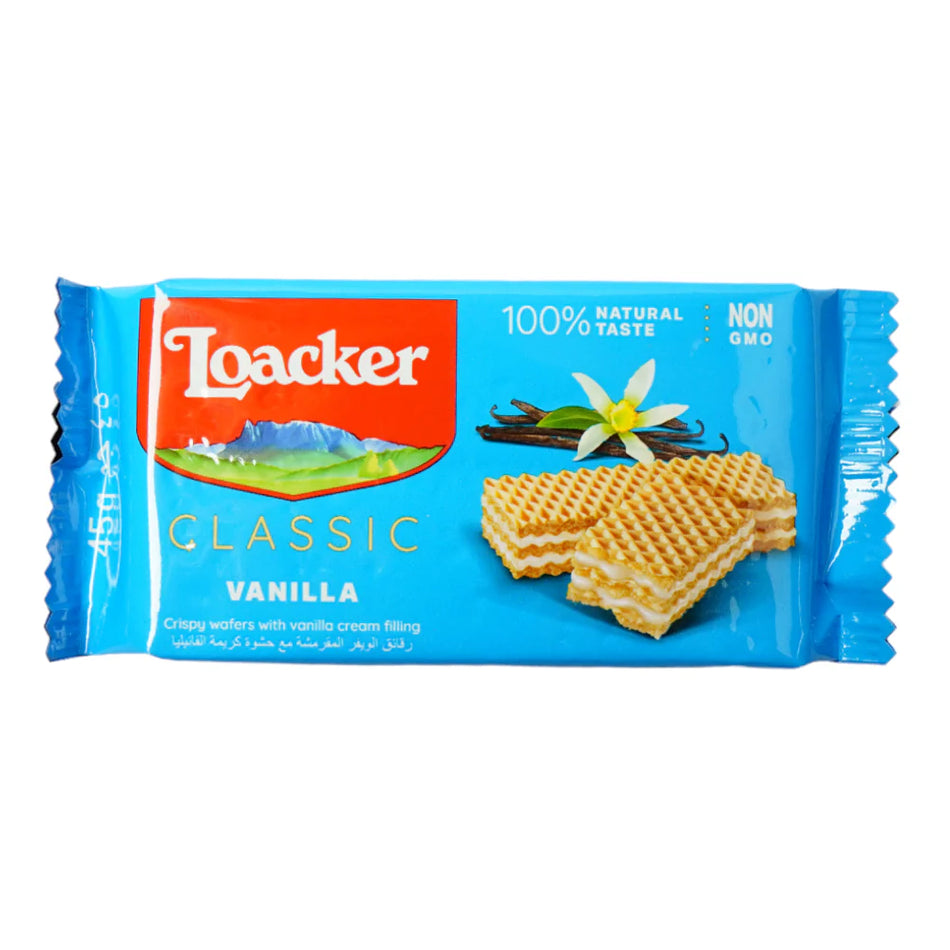 Loacker Vanilla Wafer 45g