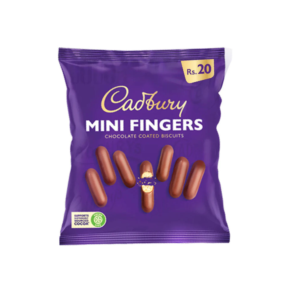 Lu Cadbury Mini Fingers BP 13.4g