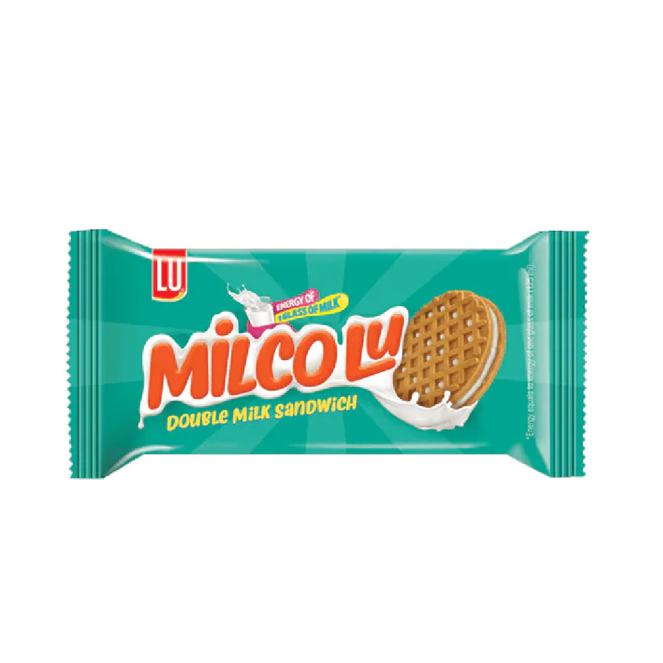 Lu Milco Lu Double Milk Sandwich Biscuit 45g