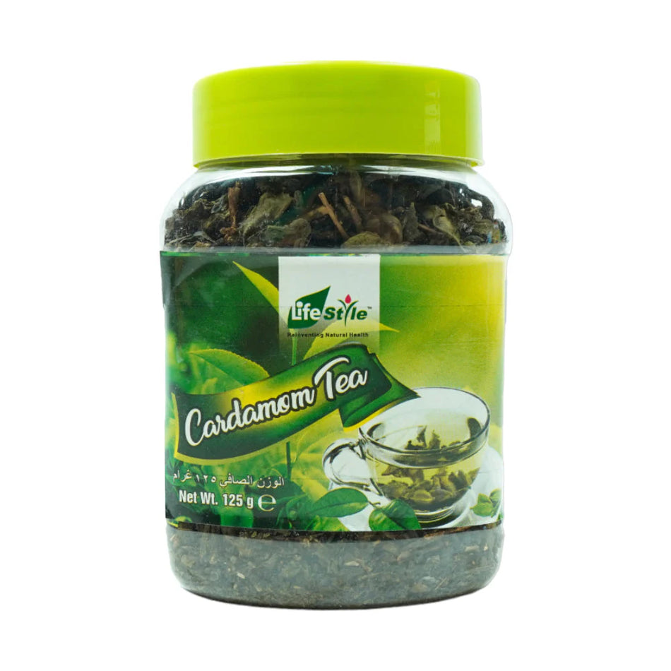 Lifestyle Green Tea Cardamom Jar 125g
