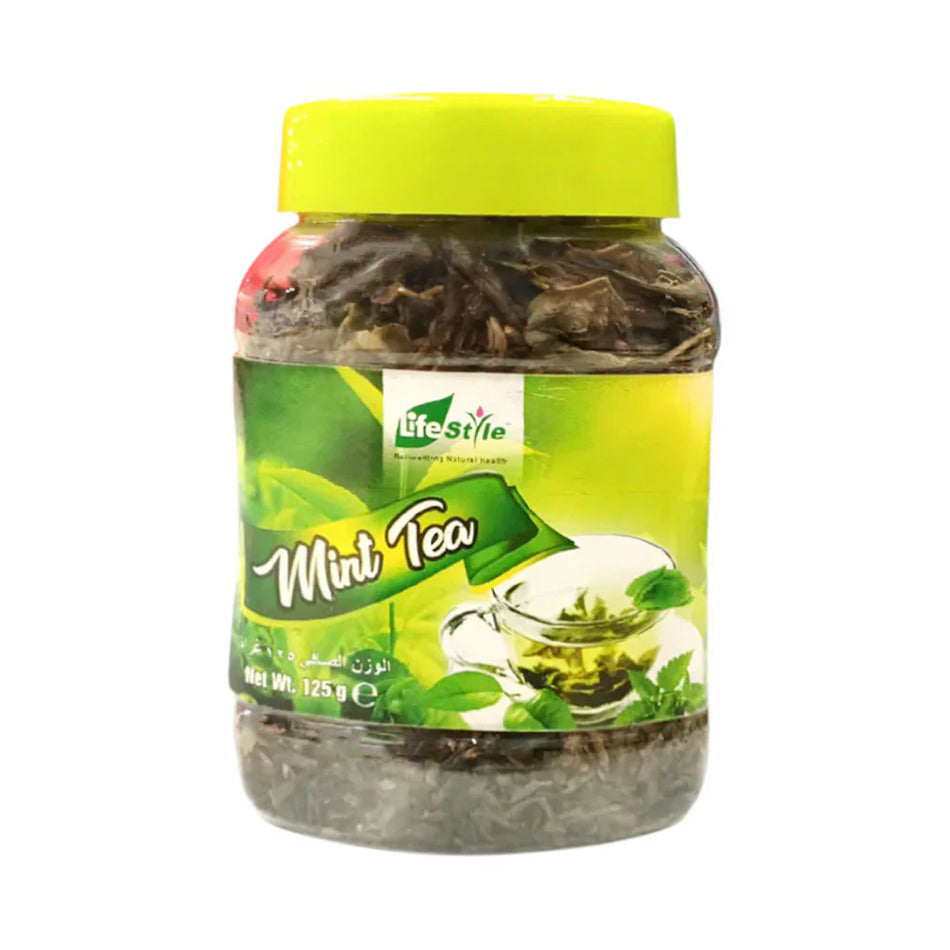 Lifestyle Green Tea Mint Jar 125g