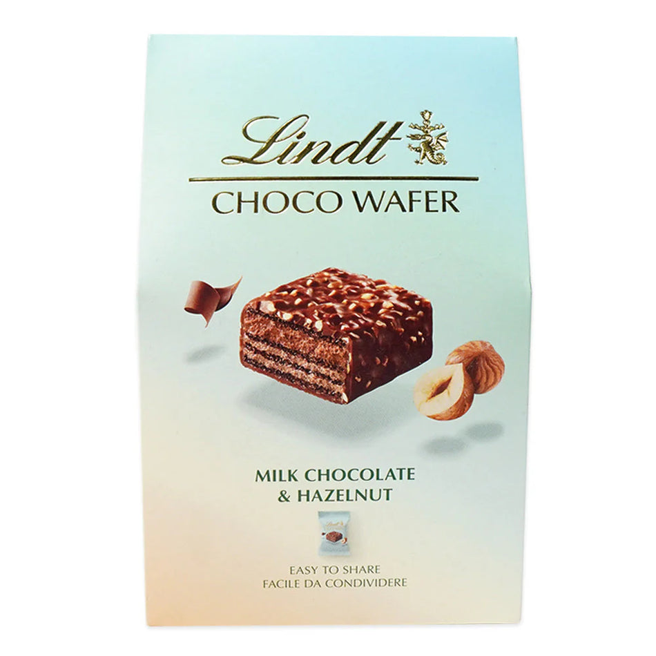 Lindt Choco Wafer Milk Chocolate & Hazelnut 135g