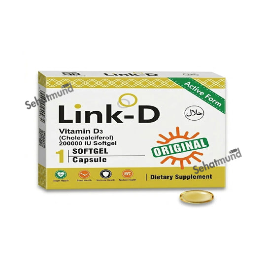 Link-D (Vitamin D3 200,000Iu) Softgel