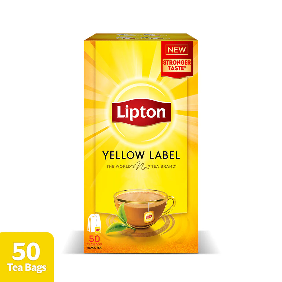 Lipton Tea Yellow Label 50 Tea Bags 100g