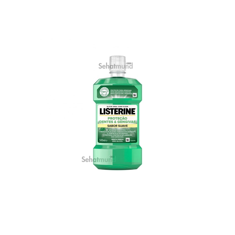 Listerine Sabor Suave Mouthwash 500ml