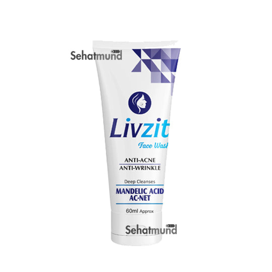 LivZit Mandelic Acid Face Wash 60ml