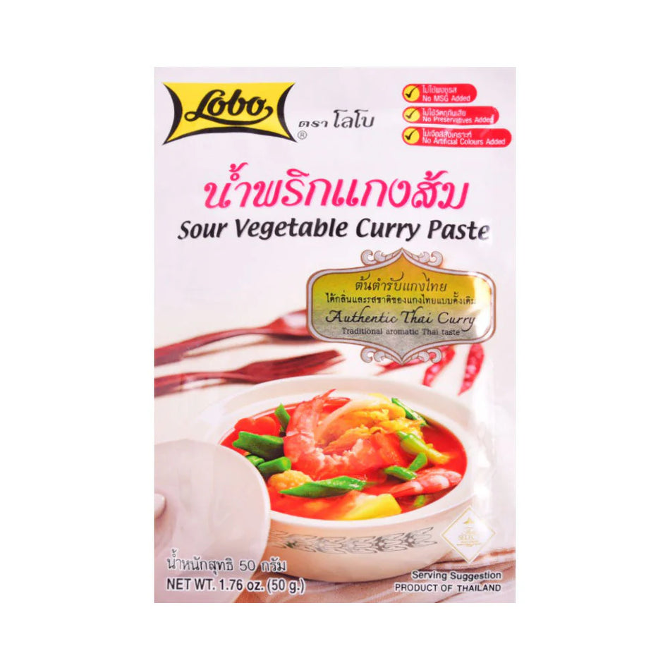 Lobo Sour Vegetable Curry Paste 50g