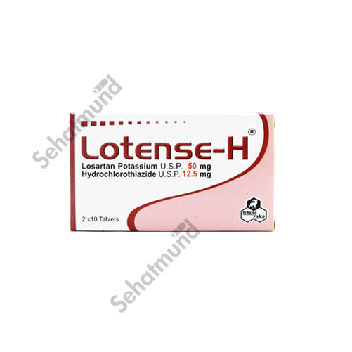 Lotense-H Tablets 50mg/12.5mg