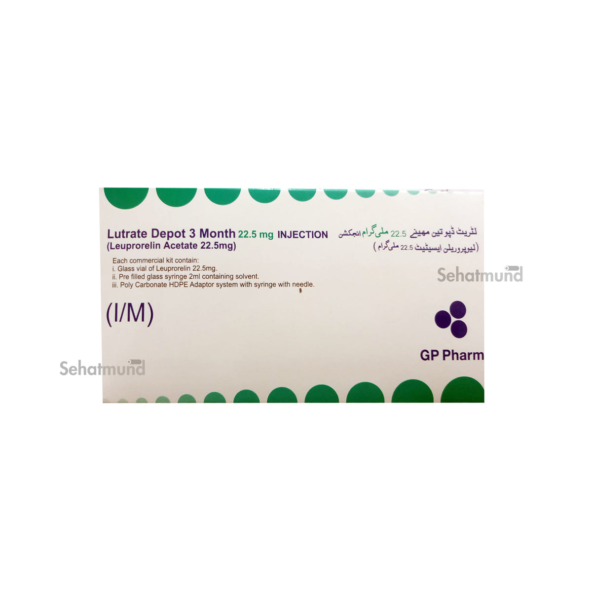 Lutrate Injection Lutrate Depot 1month Injection 22.5mg – SehatMund Online Medicine