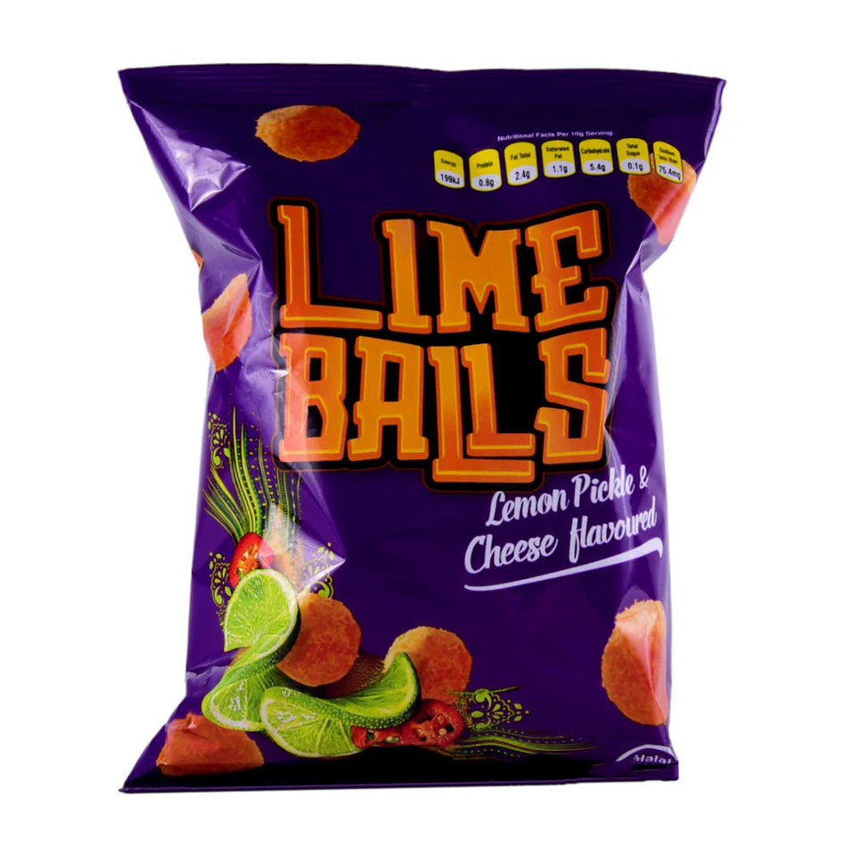 Mabel Lime Balls Pickle And Cheese 65g