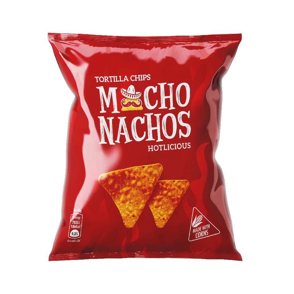 Machos Tortilla Chips Hickory BBQ 38g