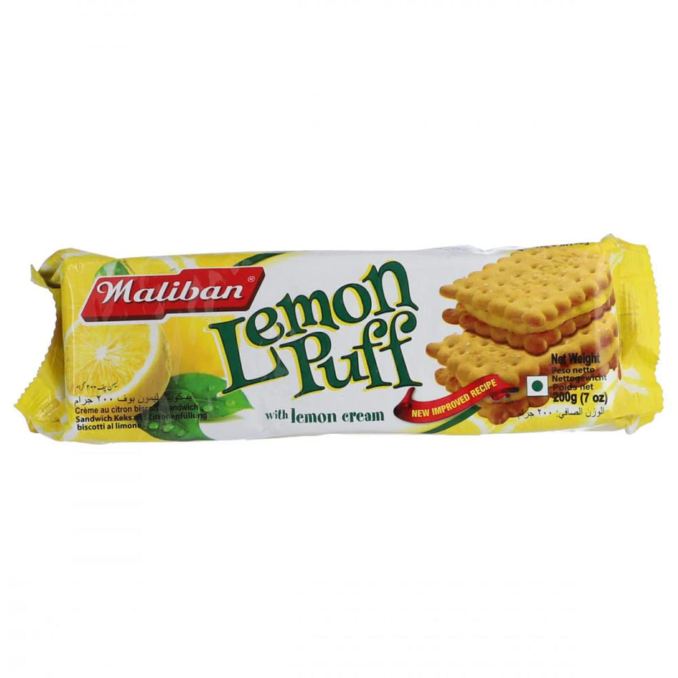 Maliban Lemon Puff Biscuits 200g
