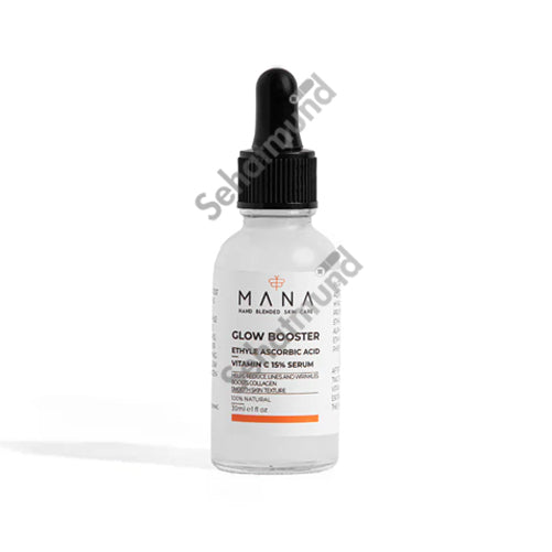 MANA Glow Booster Ethyl Ascorbic Acid Vitamin C 15% Serum 30ml