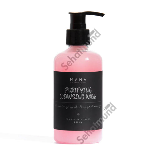 MANA Purifying Cleansing Facial Wash 220ml