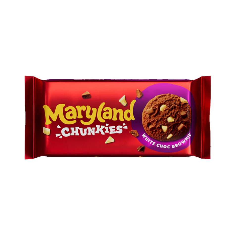 Maryland Biscuits Chunkies White Choc Brownie 144g