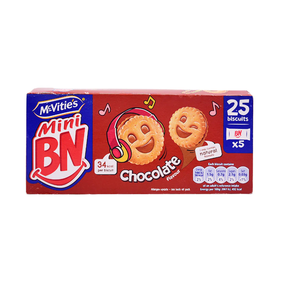 Mcvities Biscuits Mini BN Chocolate 175g