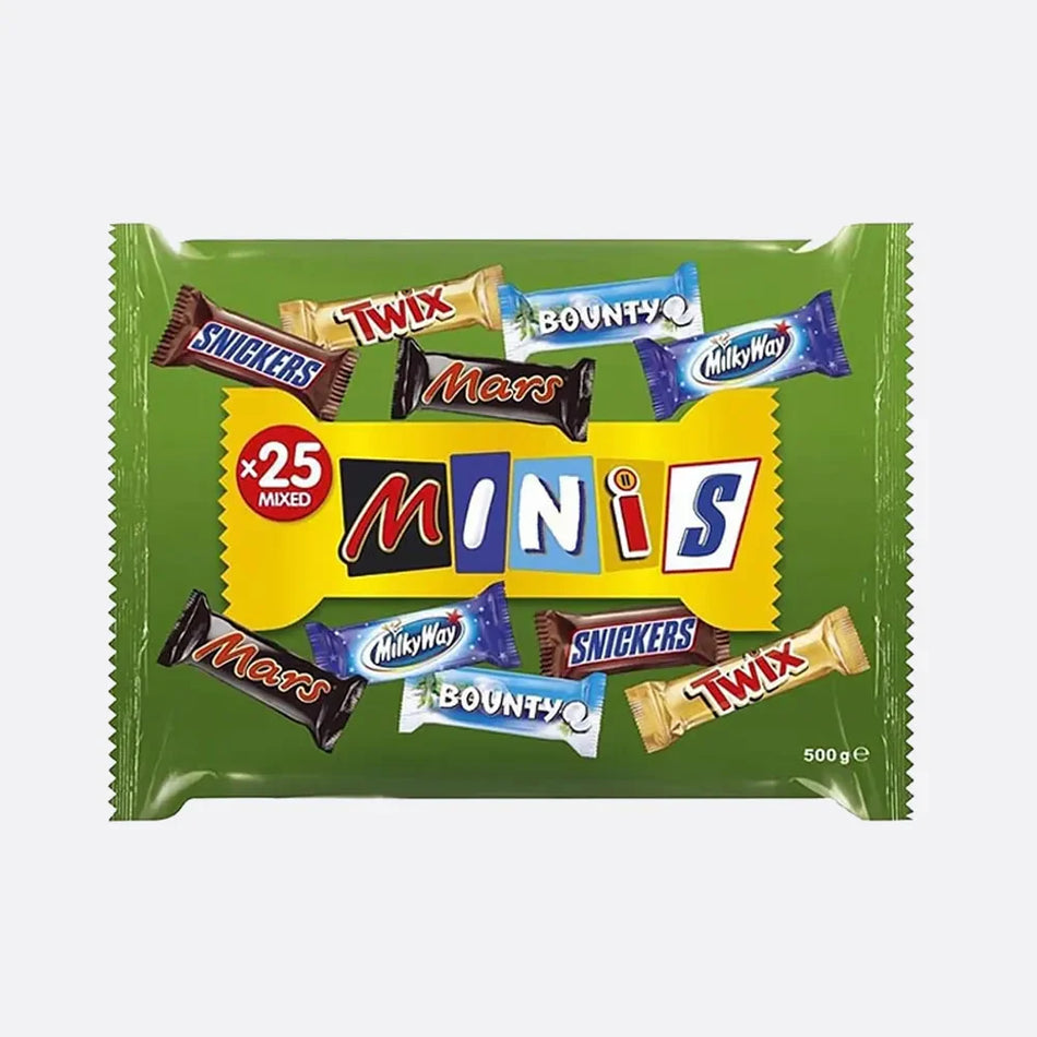 Minis Chocolate Mixed Pouch 500g