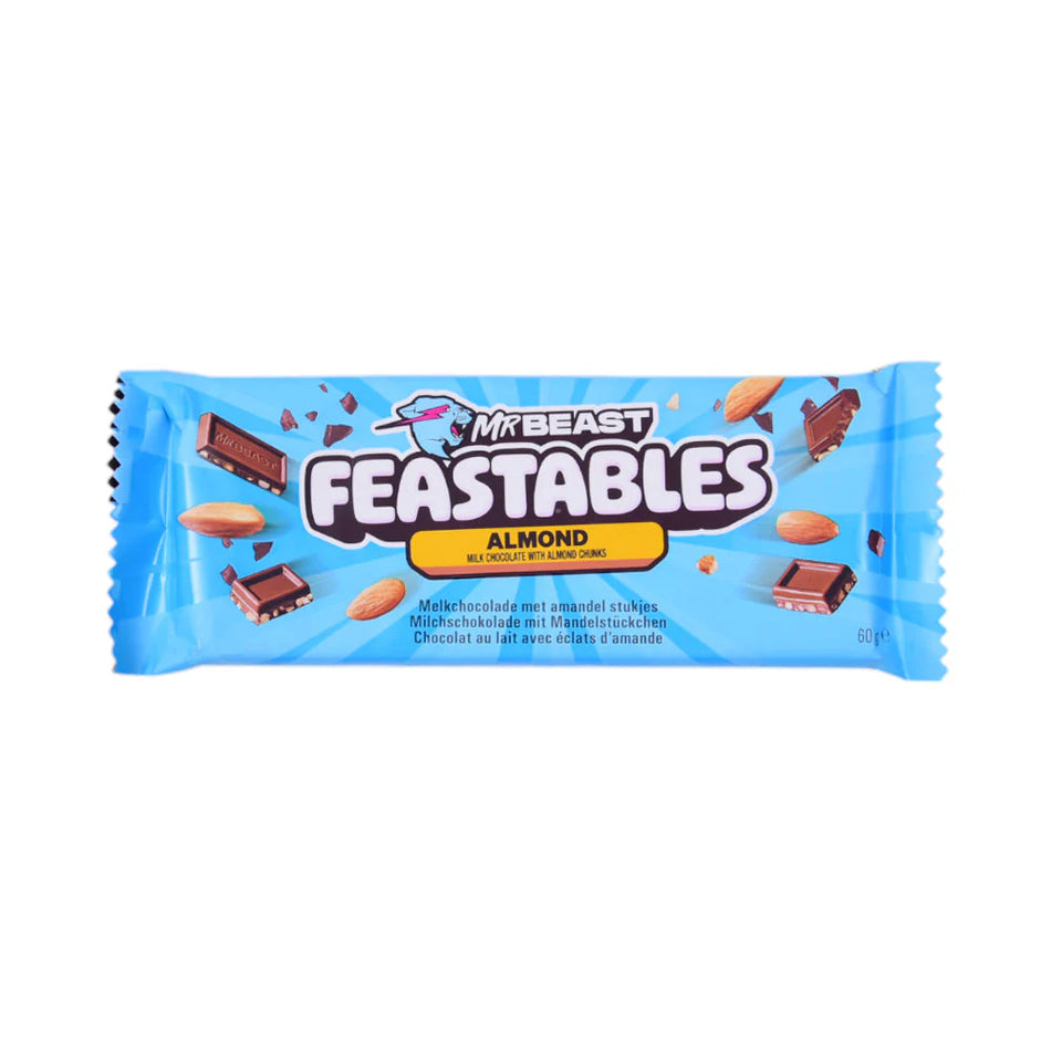 Mr Beast Feastables Chocolate Almond 60g