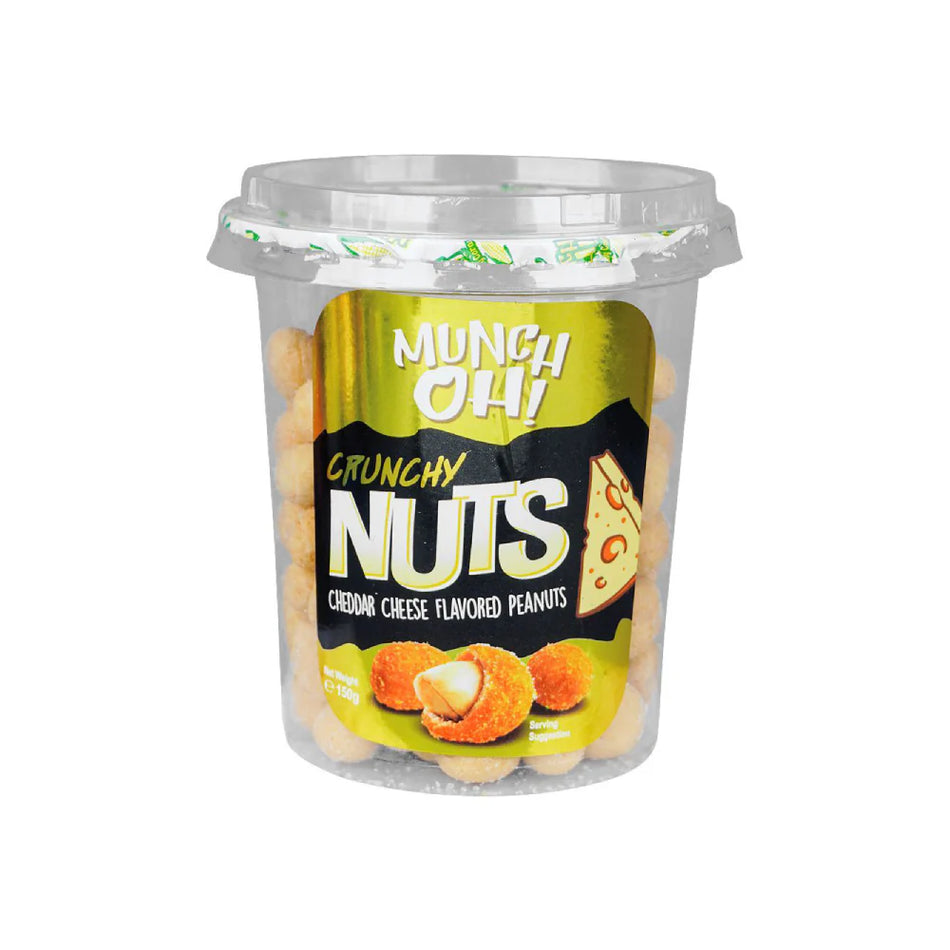 Munch Oh Crunchy Nuts Cheddar Cheese Peanuts 150g