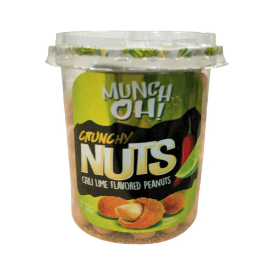 Munch Oh Crunchy Nuts Chili Lime Peanuts 150g