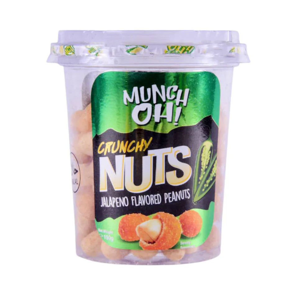 Munch Oh Crunchy Nuts Jalapeno Peanuts 150g