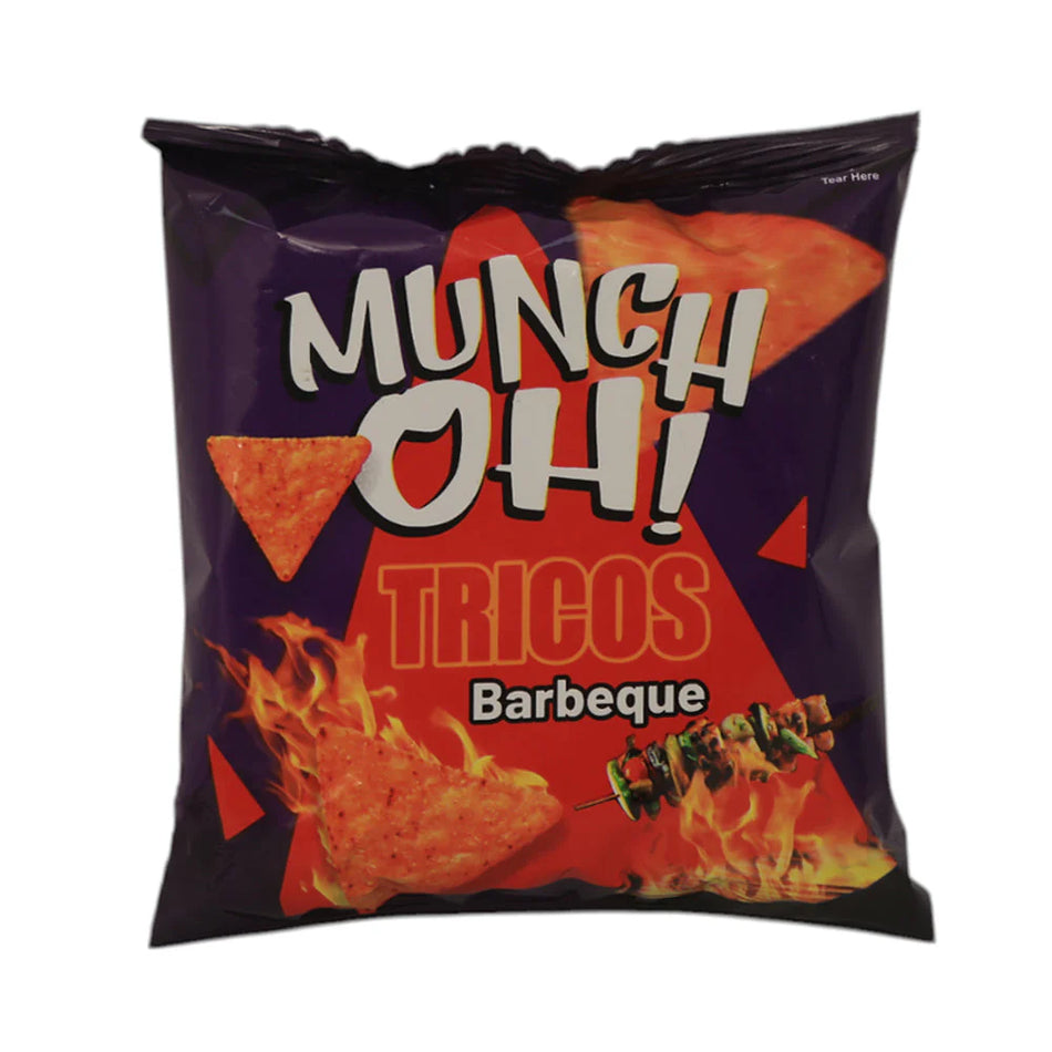 Munch Oh Tricos Snacks BBQ 32g